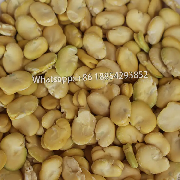 Full-automatic broad bean faba bean peeling machine