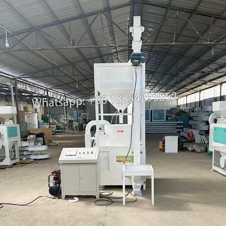 Full-automatic broad bean faba bean peeling machine