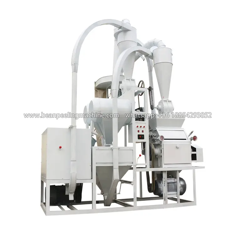 6FT-50B corn maize wheat flour milling machine