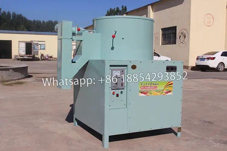 Full-automatic broad bean faba bean peeling machine