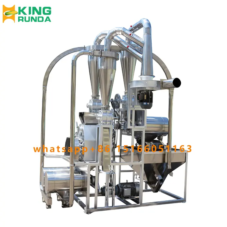 Top grade wheat/barley/pearl millet flour milling machine