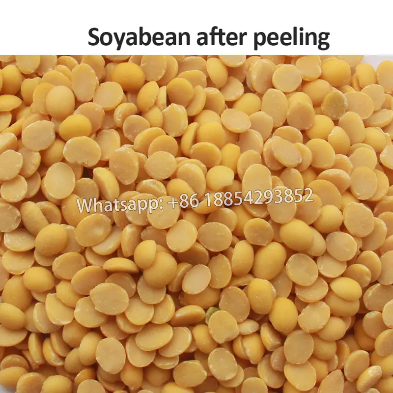 8TPH Soyabean peeling machine in Thailand