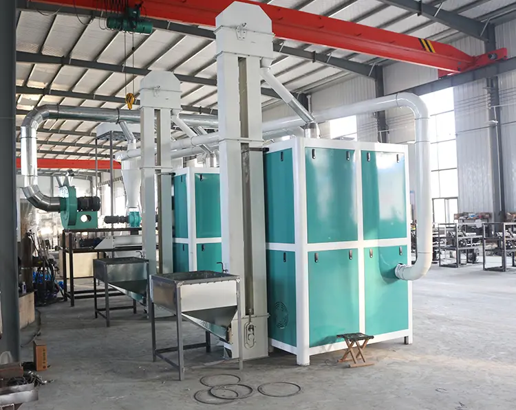 8TPH Soyabean peeling machine in Thailand