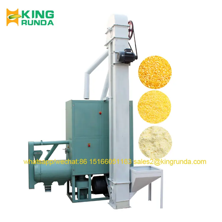 1T/H maize grits making machine for sale